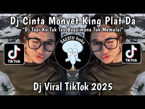 DJ TAPI KU TAK TAU BAGAIMANA TUK MEMULAI - DJ CINTA MONYET PLAT DA VIRAL TIKTOK TERBARU 2025 !!