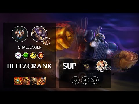 Blitzcrank Support vs Lux - KR Challenger Patch 11.24