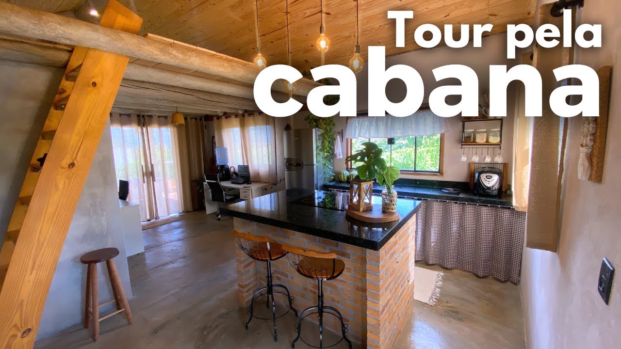Tour of our rustic and modern 30m² cabin