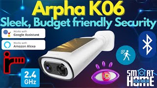 Arpha K06 Solar Security Camera Review 🌞📷 | 2K Video, Huge Battery & Smart Features!