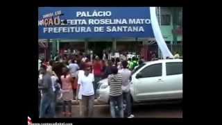 preview picture of video 'Inauguração do Palácio da Prefeitura de Santana-AP Vice-Prefeita Roselina Matos'