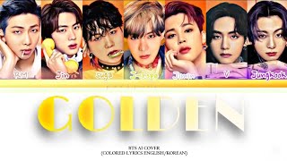 [BTS AI COVER] -Golden by huntrix.