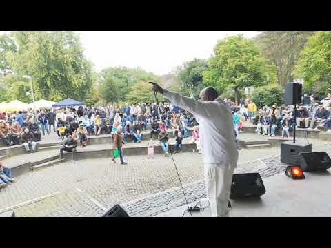Victor Morgan Ft Cynthia Morgan Performing The Song  " I LOVE YOU" Live In Freiburg Germany.