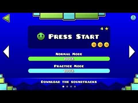 Geometry Dash SubZero - Press Start 100% (Updated Coins!)