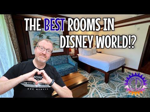 Are these the best hotel rooms in Disney World!?