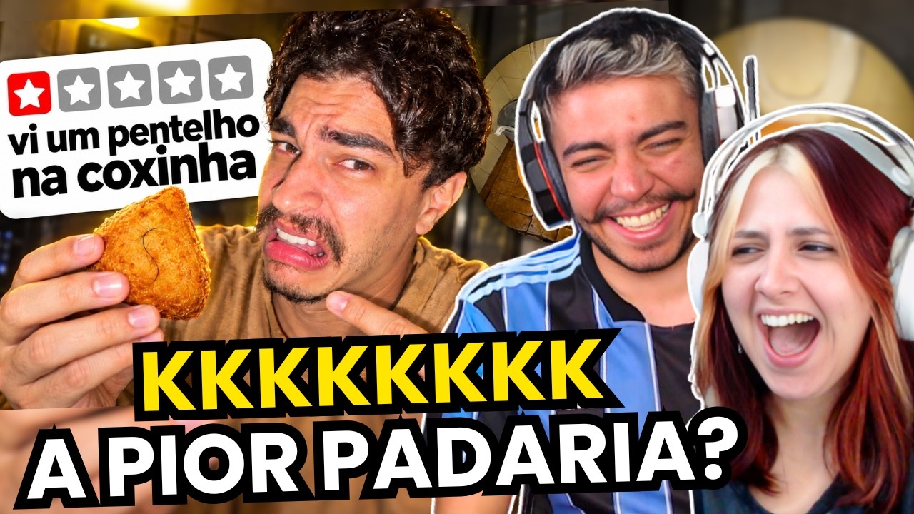 BISTECONE FOI NA PADARIA COM MENOR NOTA DE SÃO PAULO! | REACT