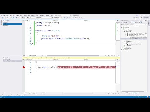 C# (Roslyn) Source Generator IDE 体験