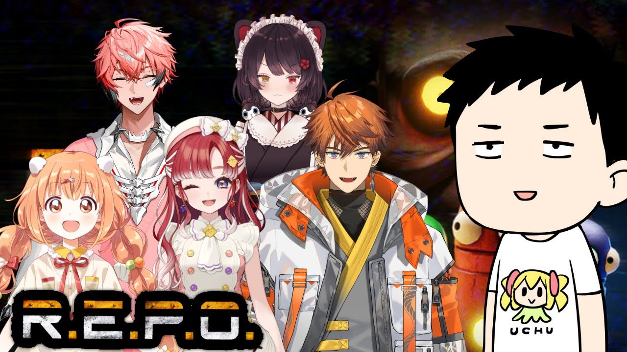 【R.E.P.O.】なんだこのメンバーは!?【にじさんじ/社築】