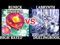 Runick Naturia vs Labrynth | High Rated | Dueling Book