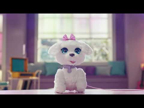 FurReal FUR REAL GoGo interaktyvus pliušinis Šuniukas video