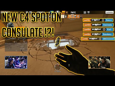 NEW Pro League C4 Spot on Consulate !?! - Rainbow Six Siege Highlights /Clips / Funny Moments #8