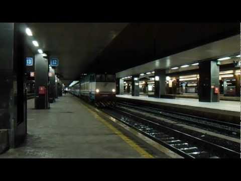 E656.063 in partenza con l' ICN 1955 Roma Termini - Siracusa/Palermo Centrale