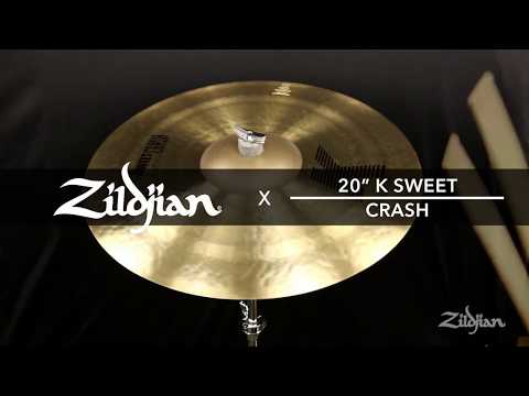 Zildjian 20" K Sweet Crash Cymbal image 3