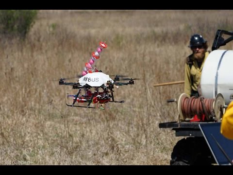 Drone Ignites Prescribed Fire