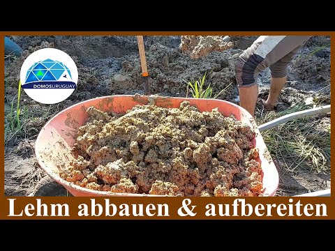 Extracting, processing, and analyzing clay. Building with found clay | Practical clay constructio...