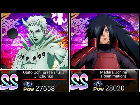 NxB NV: Obito Six Path Vs Madara Edo | Which Unit Is Your Favorite?.