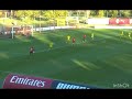 (Hugo Cuenca) Milán u19 vs Dortmund u19
