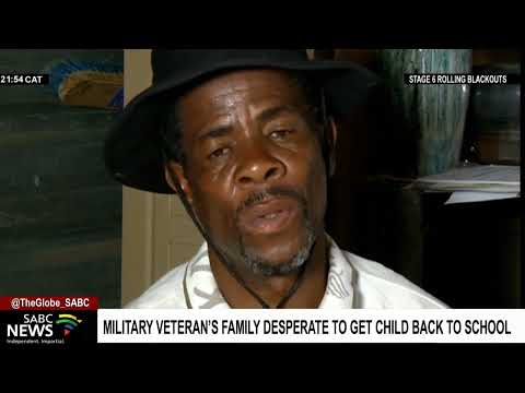 Family of a military veteran in Bloemfontein desperate to get their child back to school