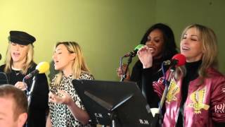 All Saints acoustic cover of Fleetwood Mac&#39;s &quot;The Chain&quot; at BBC Radio 2