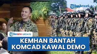 Beredar Surat Pengerahan Komcad saat Demo Mahasiswa UI, Kemhan: Tidak Ada yang Diturunkan