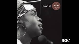 Lauryn Hill - I Gotta Find Peace Of Mind (live) 963Hz