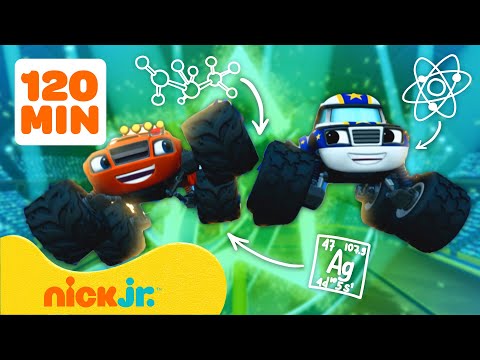 Blaze and the Monster Machines | 2 Stunden WISSENSCHAFTSSPIELE & Rettungen mit Blaze! | Nick Jr.