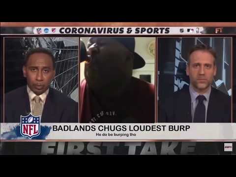 Badlands Chugs Loudest Burp on First Take
