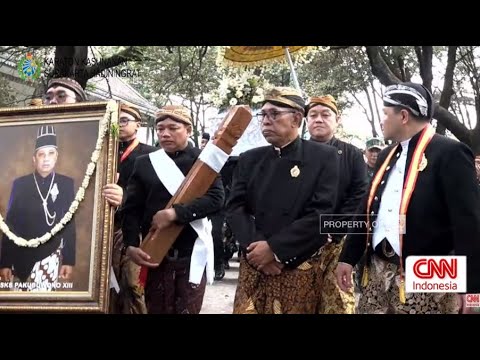 BREAKING NEWS Pemakaman Raja Keraton Surakarta, Pakubuwono XIII