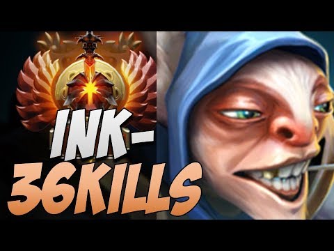 Ink Meepo with CRAZY 36 KILLS | Dota Gameplay