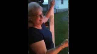 Mom singing - Come on baby light my fire