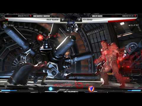 Rico Suave v Sleep / Alucard v XcaliburBladez - NLBC v.67 - Injustice 2 [1080p/60fps]