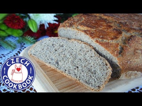 Simplified Wheat Rye Bread - Zjednodušený pšenično-žitný chléb - Czech Cookbook
