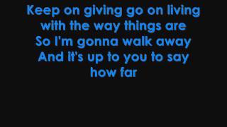 Martina McBride - How Far lyrics