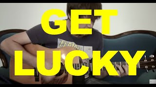 GET LUCKY - DAFT PUNK (Solo Guitar Version by David Plate)