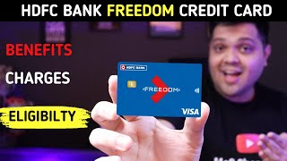 HDFC Bank Freedom Credit Card Full Details | Benefits | Charges | Eligibility | 2022