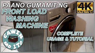 Download lagu How to Use a Front Load Washing Machine Washer and Dryer Combo | Filipino 4K mp3