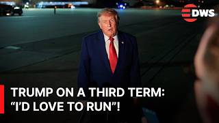 Trump on 2028: “I’d Love to Run, But the Law Is Very Strong” | DWS News | AC1Z