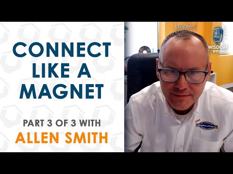 The video features HVAC expert Allen Smith discussing quoting strategies and includes a direct link to the Wrench Group website, indicating it is vendor-affiliated marketing content.
