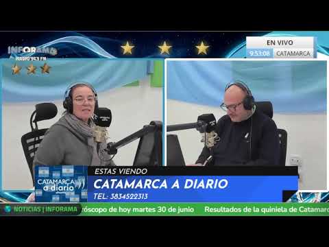 Emisión en directo de Radio Inforama - CATAMARCA A DIARIO