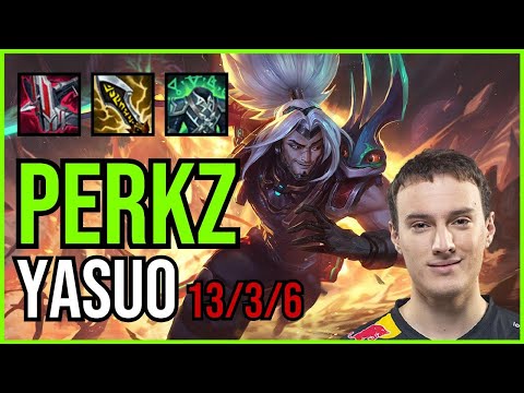 PERKZ - YASUO vs. LEBLANC Mid | NA MASTER | PATCH 11.1