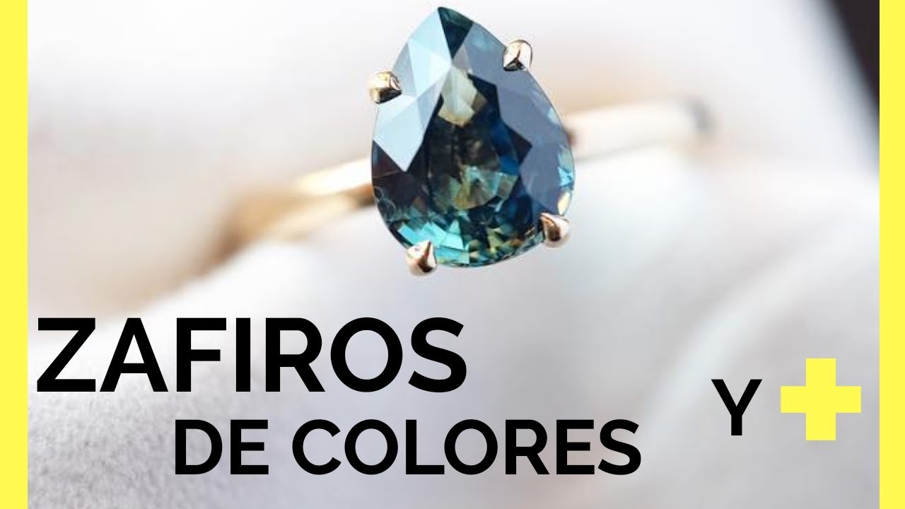 Diferencia entre ZAFIRO Y DIAMANTE | Colores de zafiro | zafiro significado | significado de zafiro