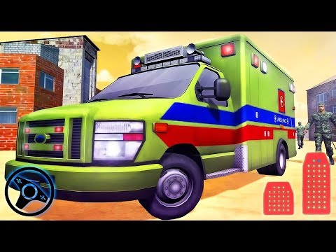 US Army Ambulance Rescue Driver Simulator - Driving Emergency Vehicles | Android Gameplay