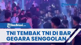 Cekcok Senggolan saat Joget di Bar Palembang, Anggota TNI Sertu MRR Tembak Pratu FAA hingga Tewas