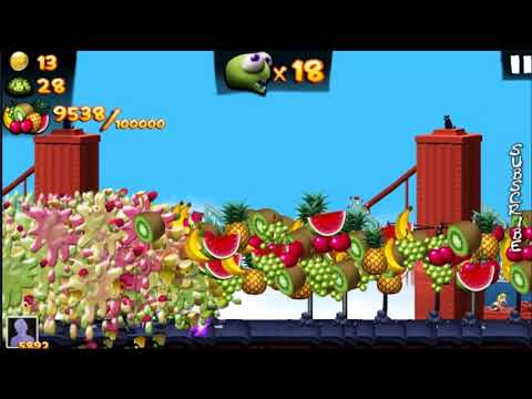 Zombie Carnaval-Daily Challenge-Mission Eat 100K Pieces Of Fruit Completed