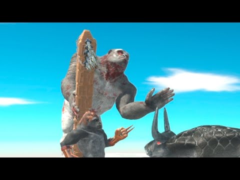 KING KONG & WOLVERILLA vs EVERY UNIT   Animal Revolt Battle Simulator