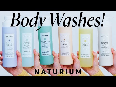 Naturium Body Washes for EVERY Skin Concern (Dry Skin,...