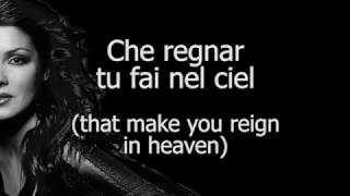 Opera Lyrics - Anna Netrebko ♪ Casta Diva (Norma, Bellini) ♪ Baden Baden 2007