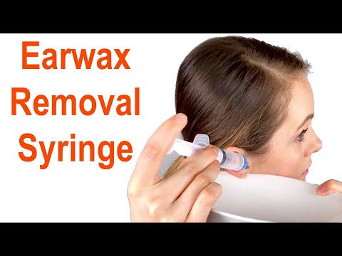 Earwax Removal Syringe - How to Use at Home (DIY)