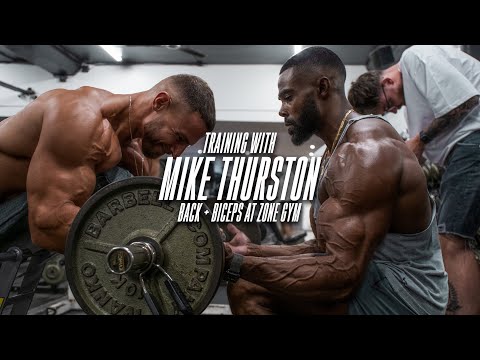 “everyone thinks we’re on steroids” BACK WORKOUT WITH MIKE THURSTON 2023