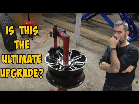 Harbor Freight Tire Changer With Upgrades.  Can It Handle LT Truck Tires? Let's FInd Out!